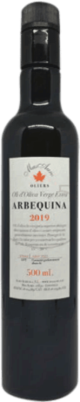 Envio grátis | Azeite de Oliva Mas Auró Espanha Arbequina Garrafa Medium 50 cl