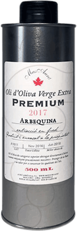 16,95 € | Olio d'Oliva Mas Auró EVO Extra Vergine Spagna Arbequina Lattina 50 cl
