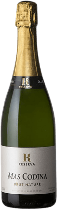 8,95 € | Espumante branco Mas Codina Brut Nature Reserva D.O. Cava Catalunha Espanha Pinot Preto, Macabeo, Xarel·lo, Chardonnay 75 cl