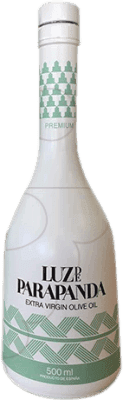Kostenloser Versand | Olivenöl Oleosur Luz de Parapanda E-NOL Extra Nativ Spanien Medium-Flasche 50 cl