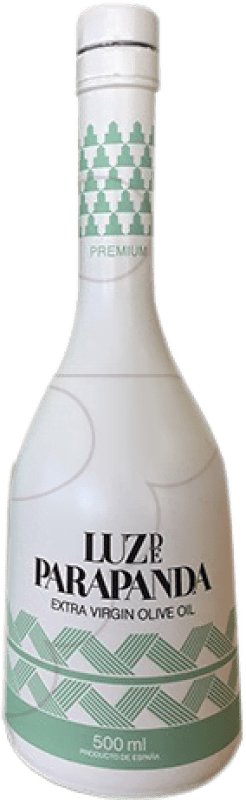 Kostenloser Versand | Olivenöl Oleosur Luz de Parapanda E-NOL Extra Nativ Spanien Medium-Flasche 50 cl