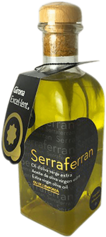 22,95 € Kostenloser Versand | Olivenöl Oli de Ventallo Serraferran E-NOL Extra Nativ Medium-Flasche 50 cl