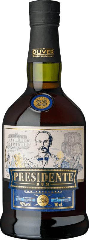 送料無料 | ラム Oliver & Oliver Presidente Marti ドミニカ共和国 23 年 70 cl