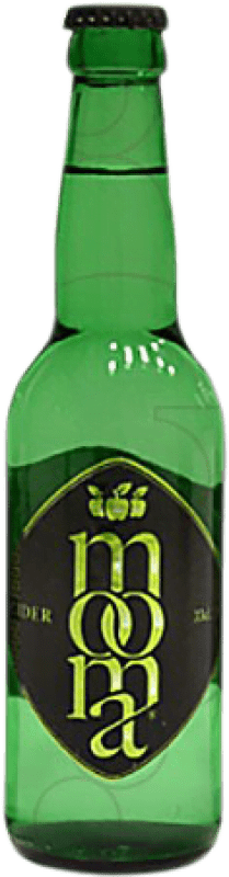 2,95 € Envío gratis | Sidra Moma Botellín Tercio 33 cl