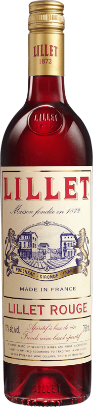 Kostenloser Versand | Wermut Lillet Rouge Frankreich 75 cl