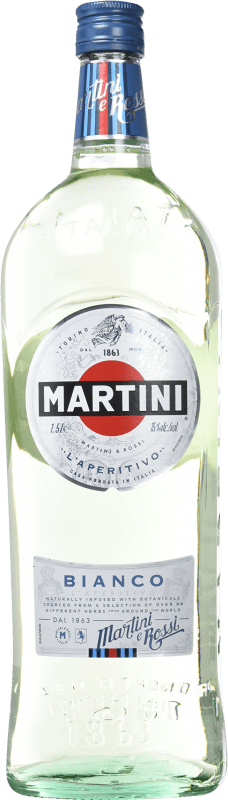 19,95 € 免费送货 | 苦艾酒 Martini Bianco 瓶子 Magnum 1,5 L