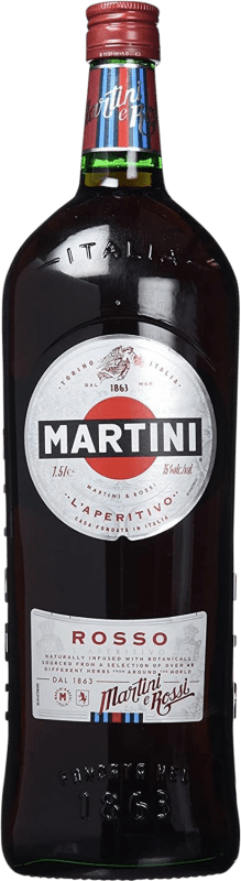 Kostenloser Versand | Wermut Martini Rosso Italien Magnum-Flasche 1,5 L