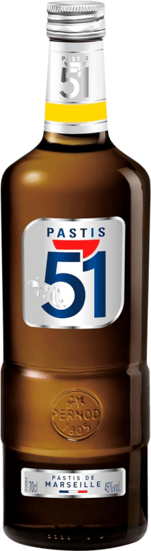 16,95 € Free Shipping | Pastis 51 Escarchado France Bottle 70 cl