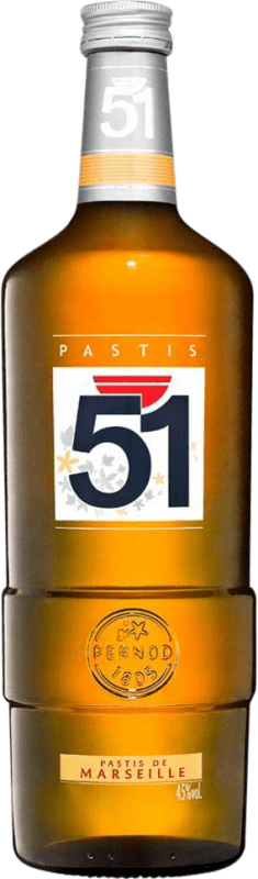 116,95 € Envío gratis | Pastis Pernod Ricard 51 Botella Réhoboram 4,5 L