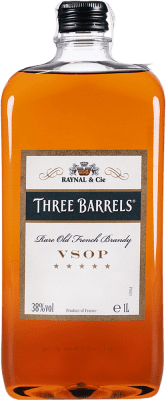 16,95 € | Brandy Three Barrels France Flasque 1 L