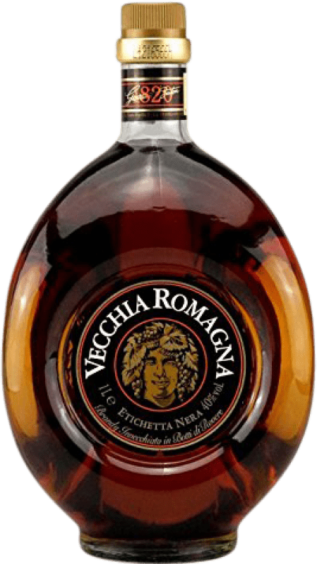 29,95 € | Brandy Conhaque Vecchia Romagna Itália 1 L