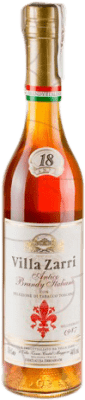 Envio grátis | Brandy Conhaque Villa Zarri Itália Garrafa Medium 50 cl