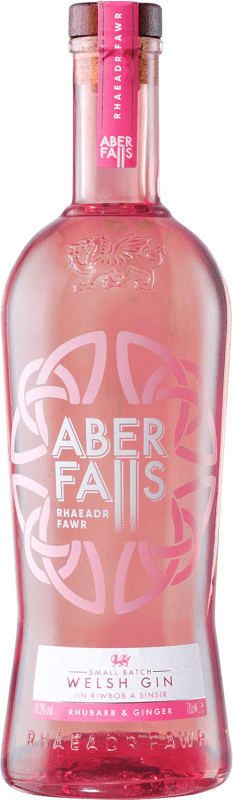 Free Shipping | Gin Aber Falls Rhubarb & Ginger United Kingdom 70 cl