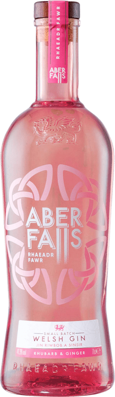 Envío gratis | Ginebra Aber Falls Rhubarb & Ginger Reino Unido 70 cl