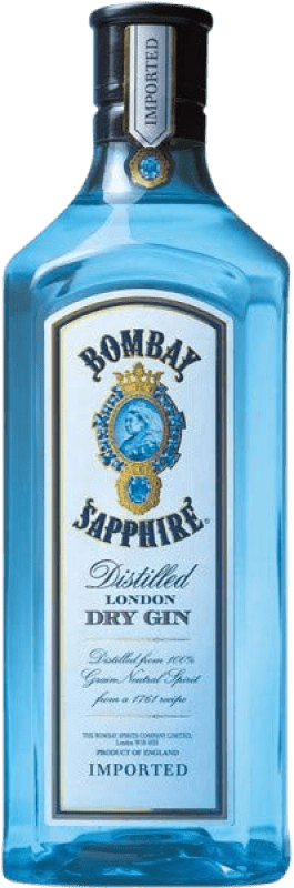 41,95 € | ジン Bombay Sapphire イギリス 特別なボトル 1,75 L