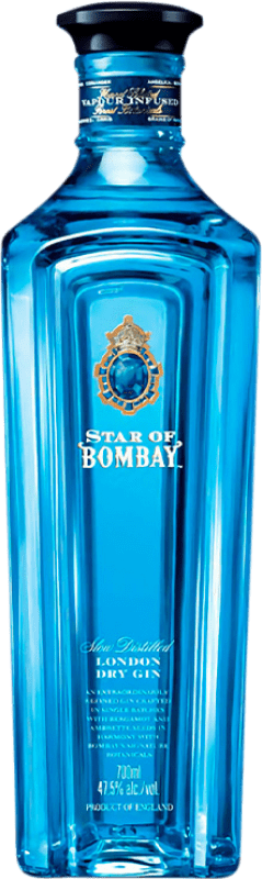 29,95 € | Genièvre Gin Bombay Sapphire Star Royaume-Uni 70 cl