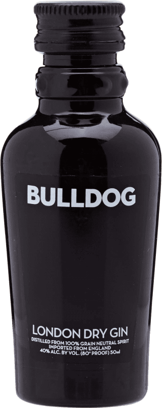 免费送货 | 金酒 Bulldog Gin London Dry Gin 英国 微型瓶 5 cl