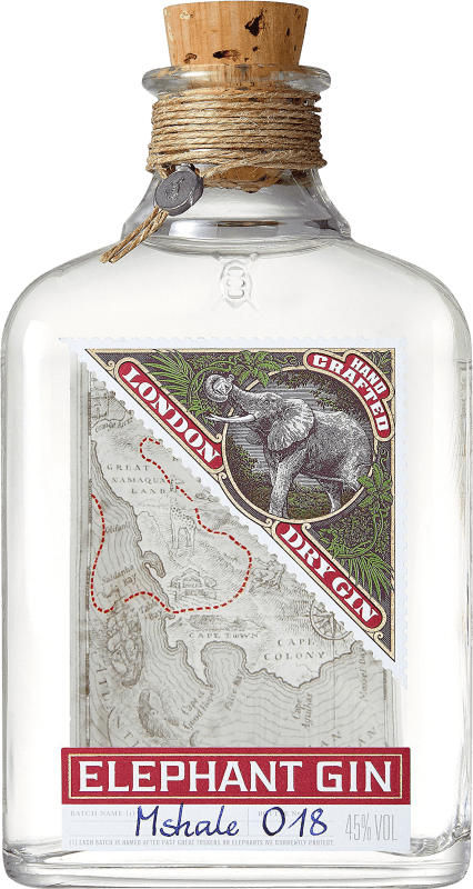 Spedizione Gratuita | Genever Gin Elephant Germania Bottiglia Medium 50 cl