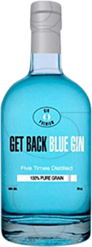 Бесплатная доставка | Джин Get Back. Blue Испания 70 cl