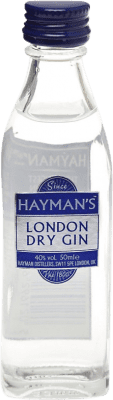 Джин Gin Hayman's миниатюрная бутылка 5 cl