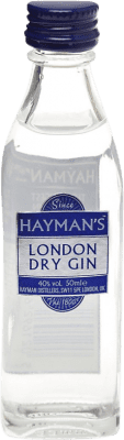 3,95 € | Gin Hayman's Royaume-Uni Bouteille Miniature 5 cl