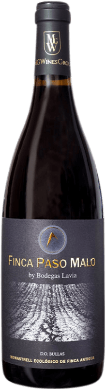 28,95 € | Vino tinto Lavia Paso Malo D.O. Bullas Región de Murcia España Monastrell Ecológico 75 cl