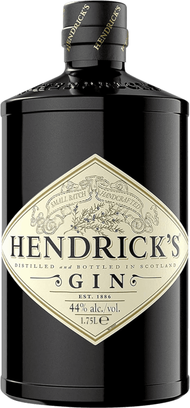 Free Shipping | Gin Hendrick's Gin United Kingdom Special Bottle 1,75 L