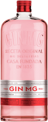 Ginebra Gin MG Gin Rosa con Fresa 70 cl