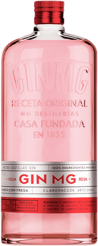 18,95 € | Genever Gin MG Gin Rosa con Fresa Spanien 70 cl