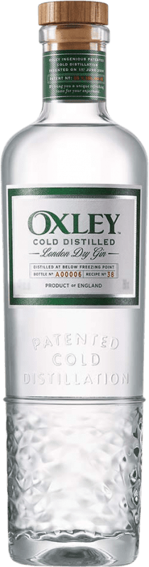 Бесплатная доставка | Джин Oxley Cold Distilled Londron Dry Gin Объединенное Королевство 70 cl