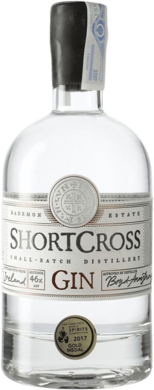 Free Shipping | Gin Shortcross Gin Ireland 70 cl