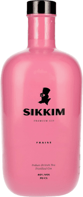 Genever Gin Sikkim 70 cl Fraise — Fragola
