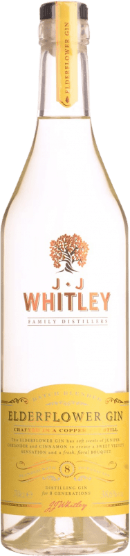 Spedizione Gratuita | Gin J.J. Whitley Elderflower Regno Unito 70 cl