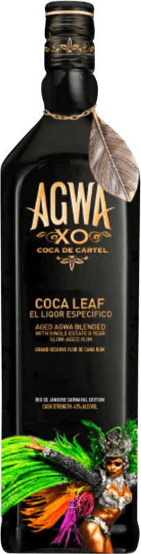 Envio grátis | Licores Agwa X.O. Extra Old Colômbia 70 cl