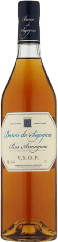 Kostenloser Versand | Armagnac Baron de Sigognac Frankreich 70 cl