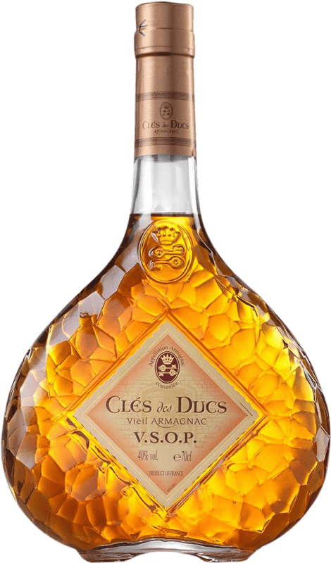 32,95 € | Armagnac Cles de Ducs V.S.O.P. Very Superior Old Pale France Bottle 70 cl