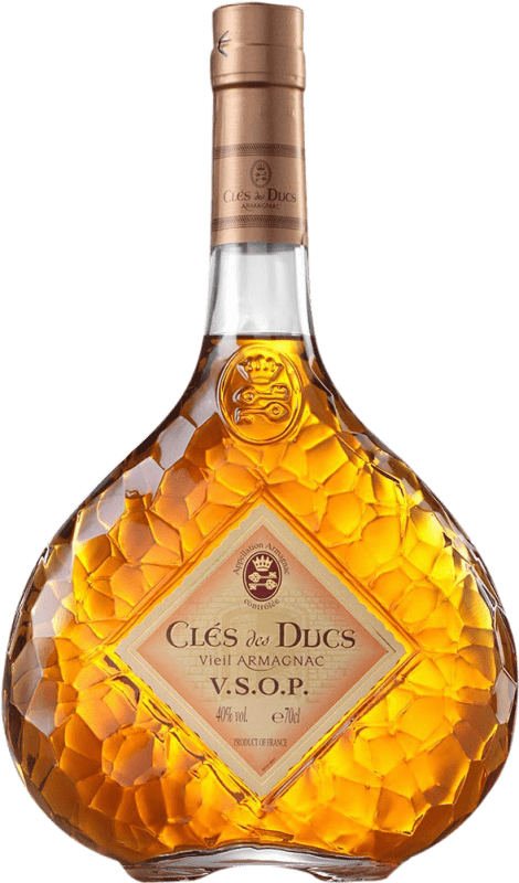 Бесплатная доставка | арманьяк Cles de Ducs. Very Superior Old Pale VSOP Франция 70 cl