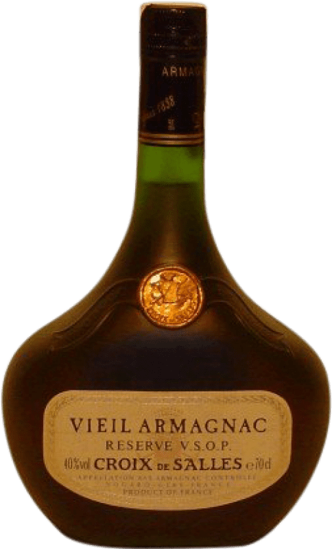 42,95 € | Armagnac Croix de Salles. Very Superior Old Pale VSOP França 70 cl