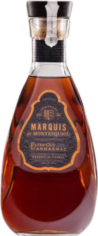 Kostenloser Versand | Armagnac Marquis de Montesquiou. Extra Old Frankreich 70 cl