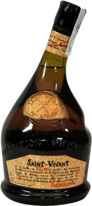 Бесплатная доставка | Арманьяк Saint Vivant I.G.P. Bas Armagnac Франция 70 cl