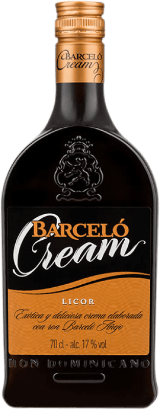 Free Shipping | Liqueur Cream Barceló Cream Dominican Republic 70 cl