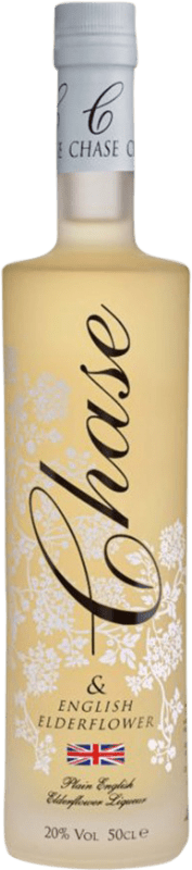 39,95 € Envío gratis | Licores William Chase Elderflower Botella Medium 50 cl