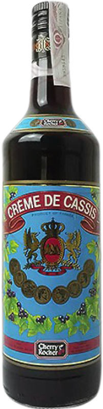 Kostenloser Versand | Liköre Cherry Rocher. Creme Cassis Licor Macerado Frankreich 1 L