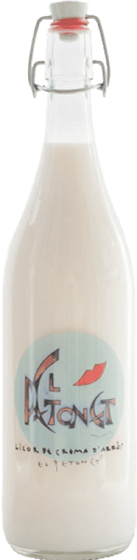 Free Shipping | Liqueur Cream El Petonet Arroz Spain 1 L