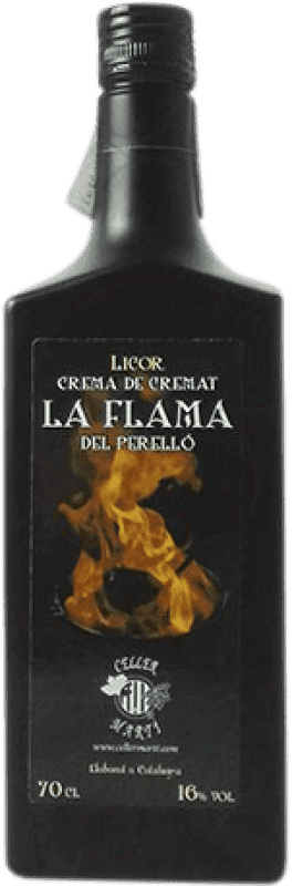 Envio grátis | Creme de Licor La Flama del Perelló. Cremat Espanha 70 cl