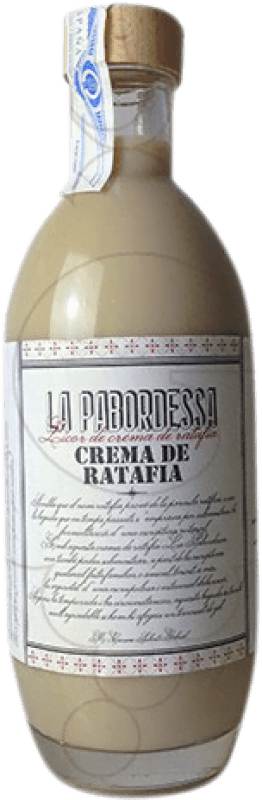 15,95 € Envío gratis | Crema de Licor La Pabordessa Crema de Ratafia España Botella 75 cl