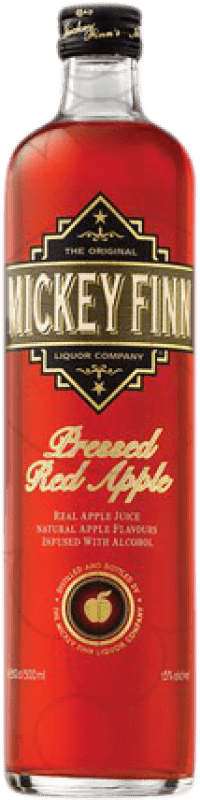 Envio grátis | Licores Mickey Finn's. Red Apple Irlanda Garrafa Medium 50 cl