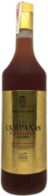 9,95 € Kostenloser Versand | Pacharán Las Campanas Spanien Rakete Flasche 1 L