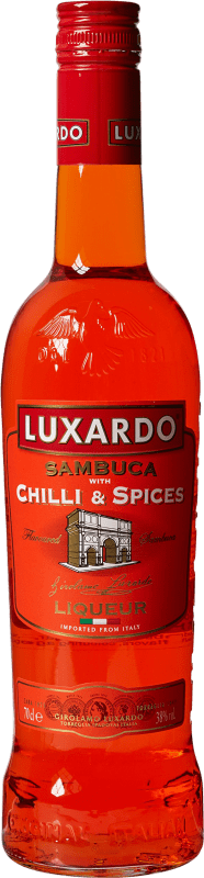 11,95 € | Самбука Luxardo Италия 70 cl Spiced — Пряный, Chili Pepper — Стручковый перец