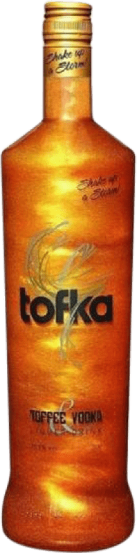 Envio grátis | Vodca Tofka. Toffee França 70 cl